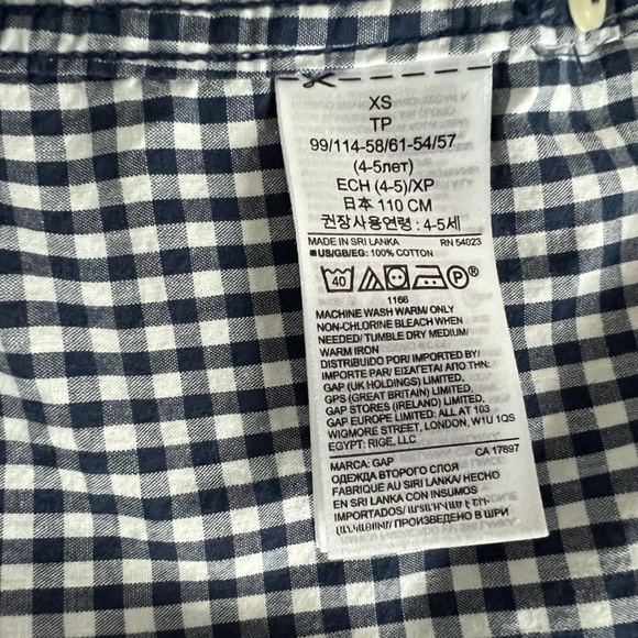 Gap button down shirt boys size xs - Picture 4 of 4